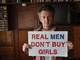 O ator Sean Penn também aderiu à campanha contra a venda das meninas