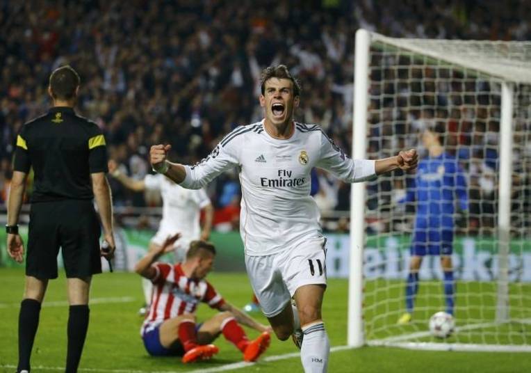 No segundo do tempo da prorrogação, Gareth Bale virou o jogo para o Real Madrid após belíssima jogada de Di Maria