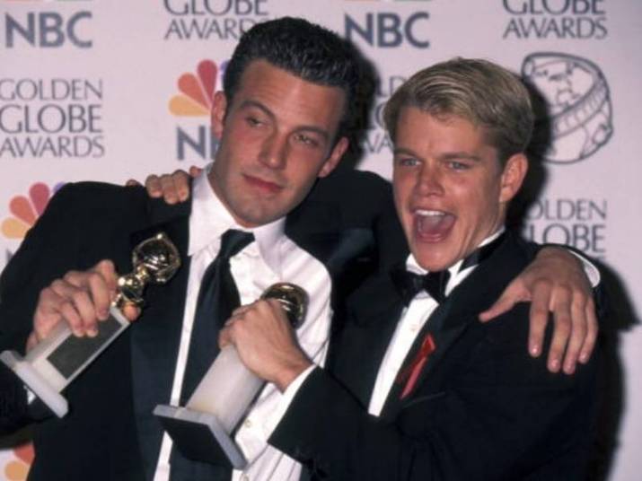 Matt Damon e Ben AffleckDois musos do cinema começaram a amizade cedo. Quando crianças, encenaram peças de teatro juntos e dividiram apartamento quando decidiram ser atores, em Los Angeles. Hoje em dia, continuam se encontrando