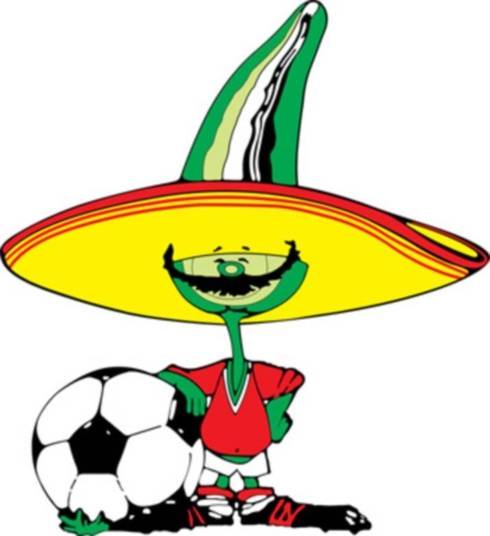 Mais uma vez o México sediava uma Copa, isso foi em 1986. A mascote foi Pique (picante, em português) uma pimenta jalapeño, que usava bigode e sombrero