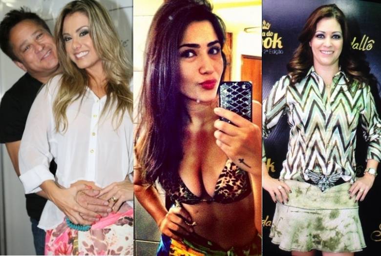 O cantor Leonardo tem fama de mulherengo, mas sossegou há quase 20 anos com Poliana Rocha. Mas a vida do cantor continua cheia de mulheres. Além das ex-namoradas com quem teve seis filhos, ele conta com a parceria das irmãs - entre elas Marianna Costa (à direita) – e da mãe, Dona Carmen. Além disso, agora filha do cantor, Jéssica Costa (ao centro) está dando trabalho para o papai ciumento. Nas imagens a seguir, veja as mulheres que marcaram a vida do sertanejo O cantor Leonardo tem fama de mulherengo, mas sossegou há quase 20 anos com Poliana Rocha. Mas a vida do cantor continua cheia de mulheres. Além das ex-namoradas com quem teve seis filhos, ele conta com a parceria das irmãs - entre elas Marianna Costa (à direita) – e da mãe, Dona Carmen. Além disso, agora filha do cantor, Jéssica Costa (ao centro) está dando trabalho para o papai ciumento. Nas imagens a seguir, veja as mulheres que marcaram a vida do sertanejo