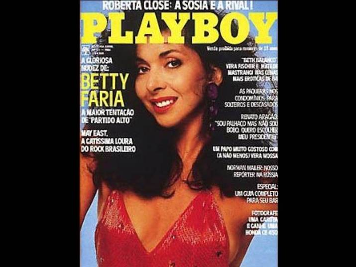 Betty Faria (1978 e 1984) A atriz posou duas vezes para a Playboy. No primeiro ensaio, tinha 37 anos 
