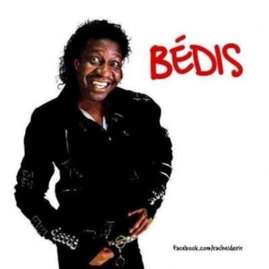 E que tal Mussum como o Rei do pop Michel Jackson estrelando a capa do álbum Bad?