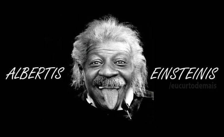 E o que dizer do ator como o físico teórico alemão Albert Einstein? Muito bom, né!!!