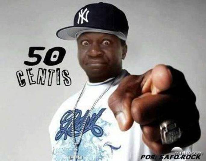 Curtis James Jackson III, mais conhecido como 50 Cent, foi igualmente reverenciado na internet