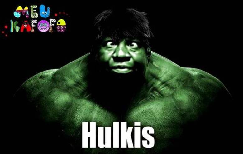 O incrível Hulk foi igualmente adorado pelos internautas na imagem acima