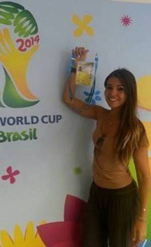 [COPA 2014] Repórter-gata ainda acredita em revanche entre Brasil e Espanha na final da Copa do Mundo