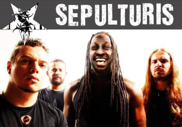 ...os roqueiros do Sepultura...