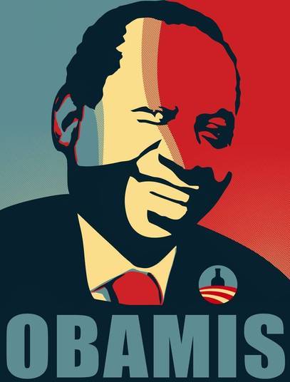 De acordo com o site Know Your Meme, a brincadeira surgiu em 2009, quando o humorista ganhou um tributo parodiando o slogan presidencial da campanha do atual presidente dos Estados Unidos Barack Obama. Como o sucesso da obra, outras dezenas de montagens com o rosto do trapalhão foram criadas, caindo no gosto dos internautas brasileiros