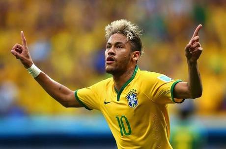 O atacante Neymar é a principal esperança de gols do Brasil