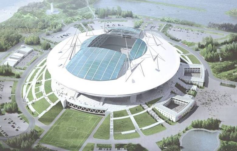 Estádio Zenit Petersburgo tem capacidade acima de 44 mil 