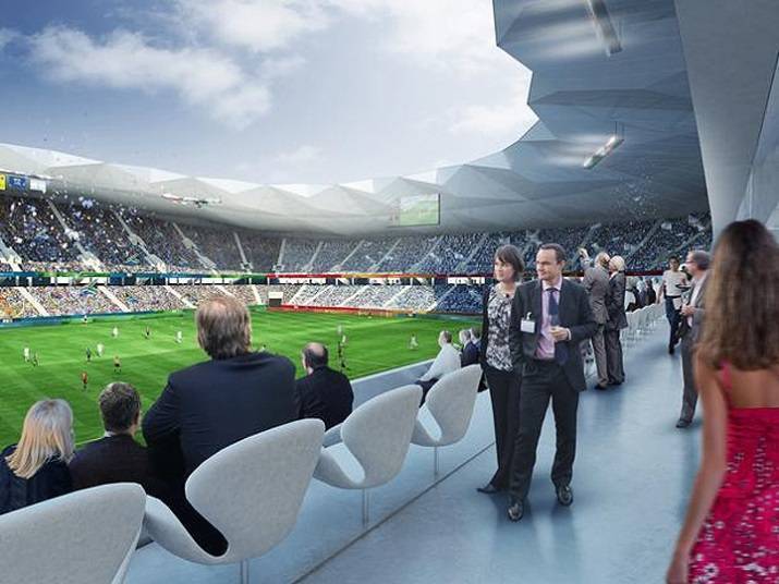 No estádio Volgograd também cabe 44.105 mil torcedores