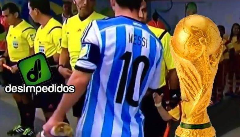 Messi dá tchau para a taça da Copa