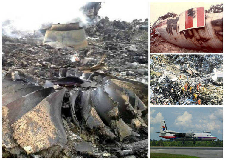 A Malaysia Airlines é a maior companhia aérea da Malásia e opera voos
comerciais desde 1947. Apesar já ter recebido a classificação cinco
estrelas da consultoria de avião Skytrax (juntamente com a Qatar
Airways, Singapore Airlines e Cathay Pacific), que avalia as melhores empresas aéreas do mundo, a companhia tem um grande
histórico recente de acidentes e problemas operacionais graves.Vários deles envolveram centenas de mortes. Conheça os casos mais graves