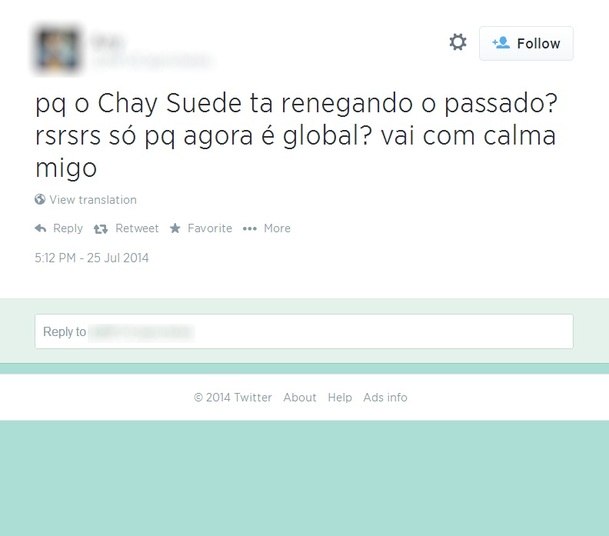 Alguns fãs fizeram questão de frisar que continuam amando Chay, mas que estavam chateados apenas com o que estava acontecendo