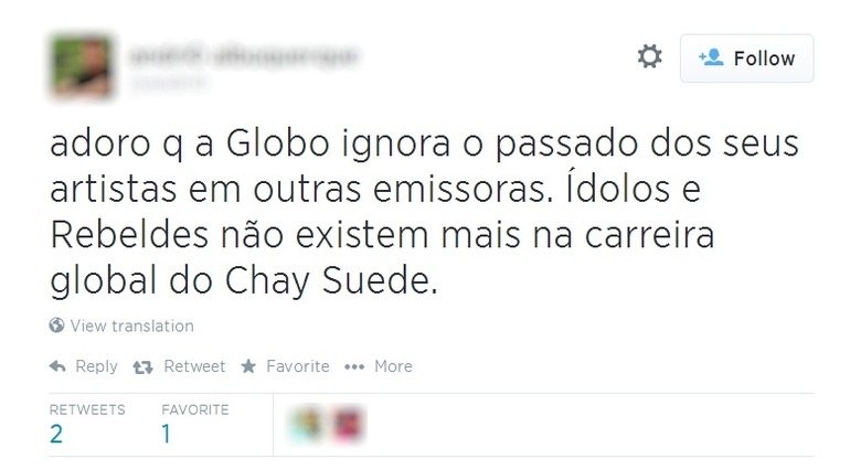 Este fã brincou que Chay teria começado uma nova carreira e deletado o que já tinha conquistado até o momento