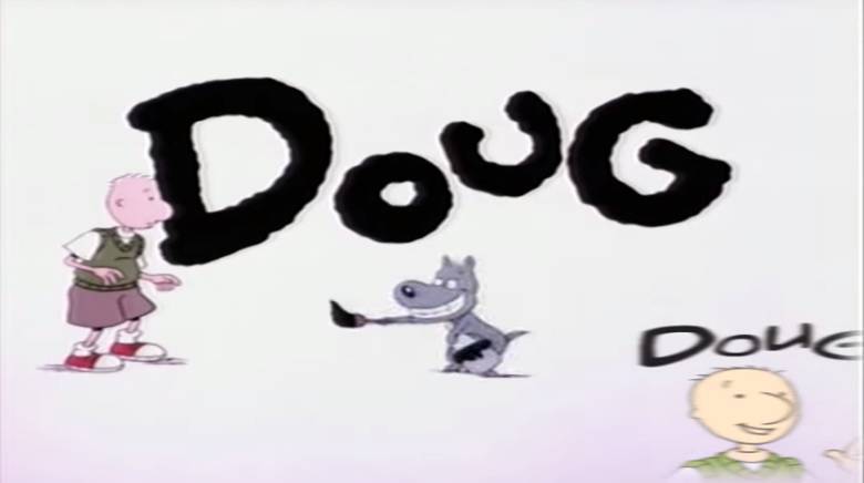 O personagem Doug Funny tinha 11 anos quando começou a
passar na Nickelodeon.  Era aquele
desenho que se encaixava perfeitamente na faixa etária de transição entre a
infância e a adolescência. Contava casos específicos da fase de amadurecimento,
como paqueras, paixões e conflitos internos de modo geral. O desenho foi criado
nos anos 1990 e exibido em diversas emissoras em diferentes períodos. O elenco
era grande, mas alguns personagens se destacavam, como Costelinha, cachorro de
estimação de Doug — que até parecia gente —, Skeeter Valentine, melhor amigo de
Doug, e 'Patti' Maionese, a melhor amiga de Doug, é paixão platônica
do protagonista  