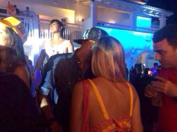 Fotos de Priscilla com Neymar estão em todos os sites