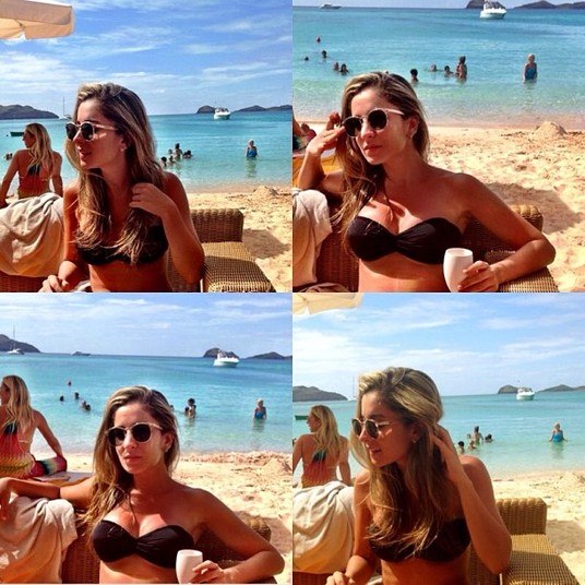 Priscilla Silva tem 26 anos e está aproveitando o Verão na Europa