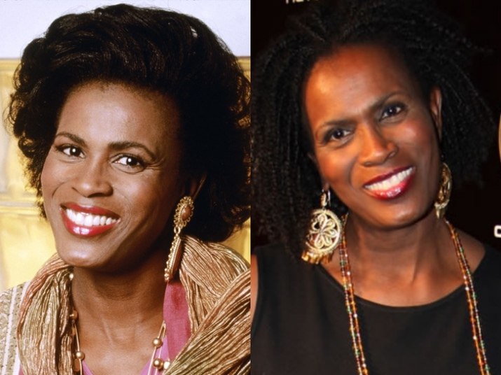 Claro que não poderíamos esquecer da 'primeira' Tia Vivian, interpretada por Janet Hubert-Whitten nas três primeiras temporadas. Ela foi substituída pois teve problemas com Will nos bastidores