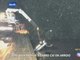 O acidente aconteceu na noite do último sábado (11). O carro caiu da ponte de madeira sobre o Arroio Estrela, em Linha São Jacó. O veículo afundou na água