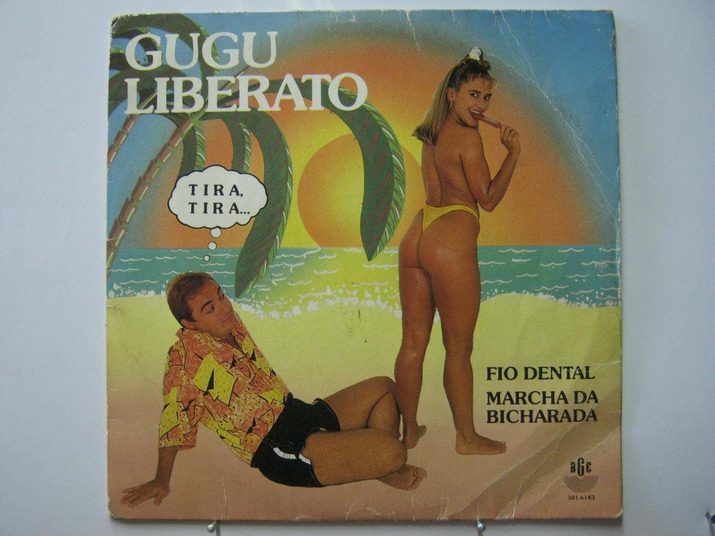 Ainda ao lado de Gugu, protagonizou não só a atração, mas também capas de discos