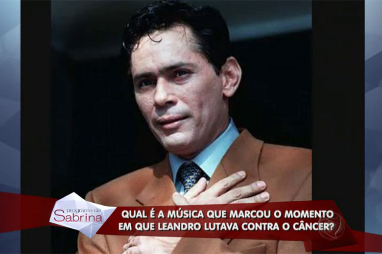 — Achei muito legal do Leandro na época em que ele foi diagnosticado. Ele falou assim: 'Não tenho nada a perder mais e meu negócio é contar para todo mundo, quero marcar uma coletiva de imprensa e já falar para todo mundo o que eu tenho e já vai ser amanhã mesmo. Sai os resultados hoje e amanhã quero falar' — contou Leonardo, que continuou