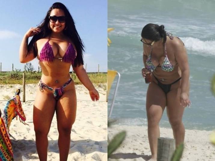 A gata é cheia de curvas e deveria assumi-las na rede social