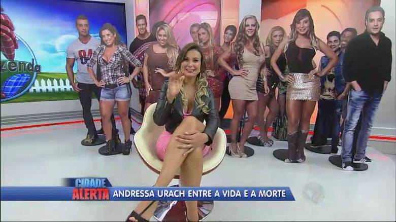 Andressa precisou ser sedada e estava inconsciente por conta das fortes dores + Assista ao vídeo! 
