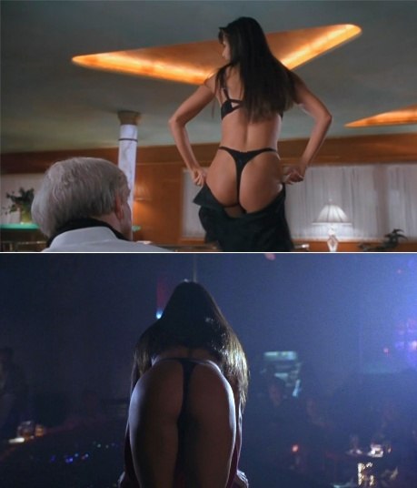 Quem não se lembra do alvoroço ao redor do filme Striptease? Demi Moore era uma stripper que fazia de tudo pela filha pequena. As cenas sensuais da atriz ainda são lembradas por muita gente e, com certeza, o bumbum da musa dos anos 90 é um dos motivos