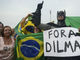 Por volta das 10h, milhares de manifestantes participavam de outro ato na praia de Copacabana, no Rio de Janeiro. Até o horário, a PM não havia estimado o público, que veste camisetas verde-amarelas ou da seleção brasileira