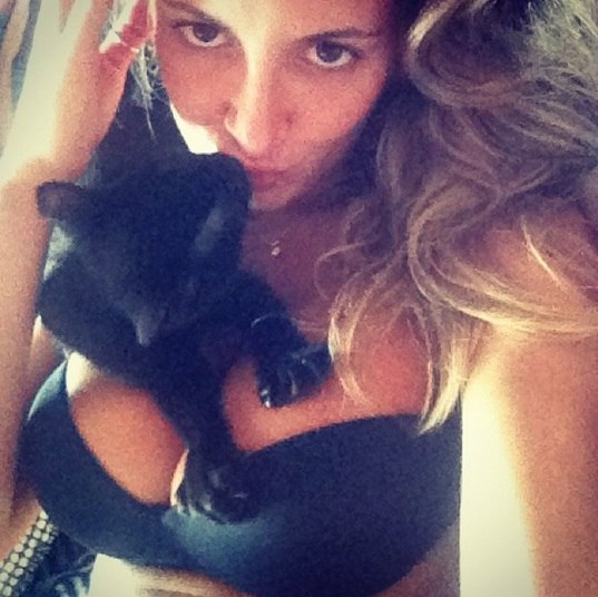 Ou com seu gatinho
