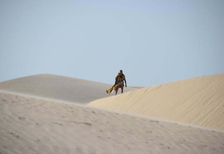 As dunas de areia localizadas em Porto do Mangue reproduzem com perfeição o deserto+ Moisés pede Nefertari em casamento; assista ao vídeo+ Simut é o rei das trapalhadas; veja o que o personagem já aprontou+ Felizes para sempre? Veja as sete fotos mais apaixonadas de Moisés e Nefertari