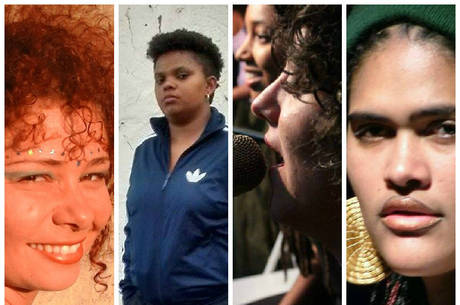 Na sequência, Marina Mara, Júlia Nara, Michelle Lara e Vera Veronika