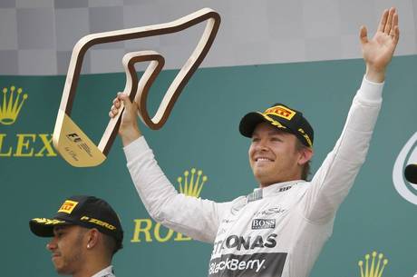 Rosberg levou a melhor sobre Hamilton e venceu o GP da Áustria