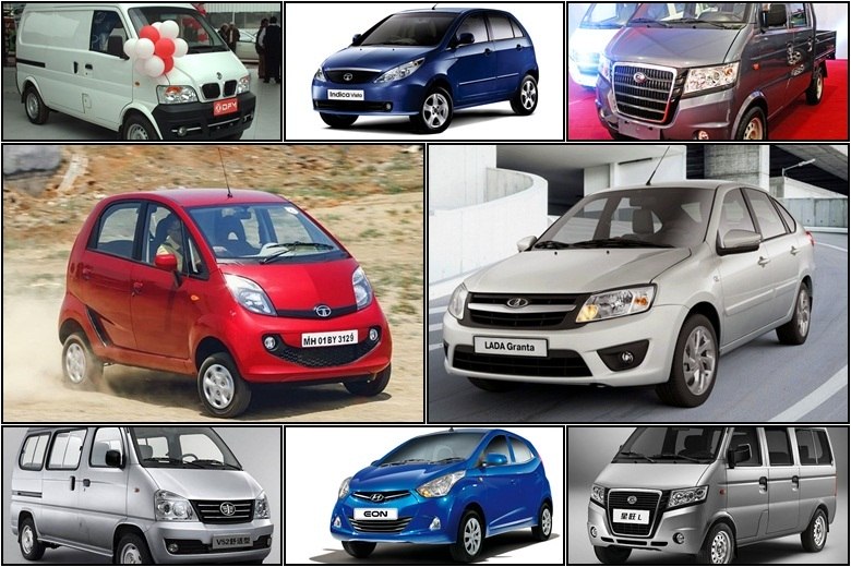 Nada como a crise para aguçar os olhares e a procura, mesmo que apenas curiosos, em cima dos carros mais baratos do mundo. Alguns chegam a custar menos que uma moto com motor de 150 cc no Brasil. De acordo com a revisão feita pela consultoria Jato Dynamics, entre os carros mais baratos do planeta, o indiano Tata Nano se mantém no lugar mais alto do pódio, por R$ 7.030 (U$ 2.231). Longe desse valor, o Brasil aparece na 25° posição com o Renault Clio por R$ 27.380.Na pesquisa realizada foram analisados países como a Alemanha, Austrália, Áustria, Brasil, Canadá, Chile, China, Coreia do Sul, Espanha, Estados Unidos, Grã Bretanha, Índia, Irlanda, Itália, Japão, México, Nova Zelândia, Rússia e Turquia. O destaque fica para a Índia, a China e a Rússia, que são os países que mais comercializaram tais veículos. Veja os 15 mais nas imagens a seguir