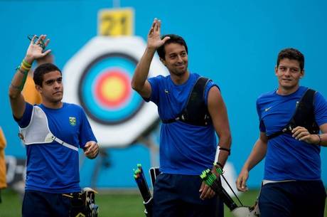 Brasileiros comemoraram o bronze em Toronto