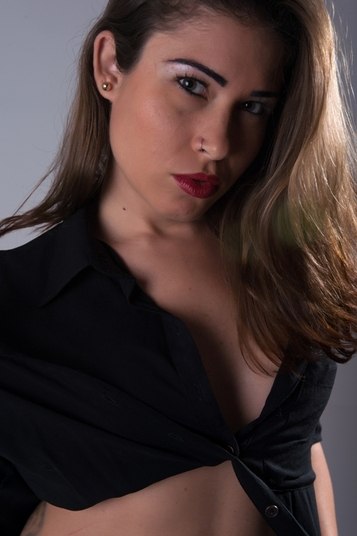 A jovem disse que sonha em ganhar as passarelas como modelo.    