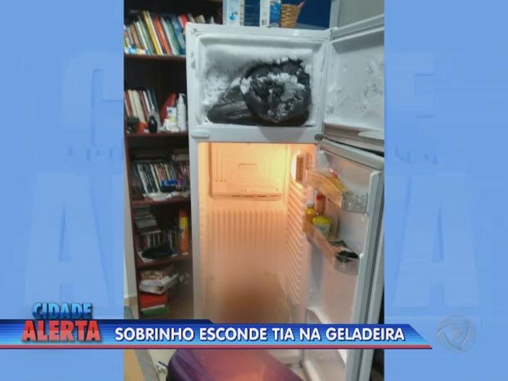 O pai do rapaz estranhou que não via a irmã há alguns dias e toda vez que questionava o filho sobre a ausência dela, ele justificava que ela estava viajando. +Quer ver tudo o que rolou no Cidade Alerta? Veja a íntegra no R7 Play 