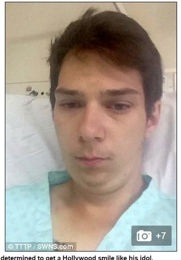 Os médicos afirmaram que o cisto poderia estourar a qualquer
momento, e que a reação “incendiaria” seu estômago