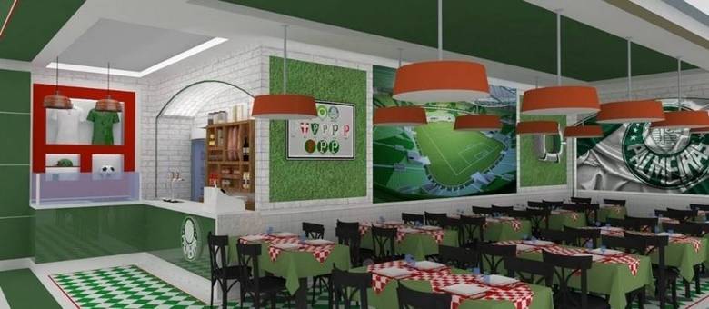 Restaurante do Palmeiras fatura R$ 62 mil em um único dia 
