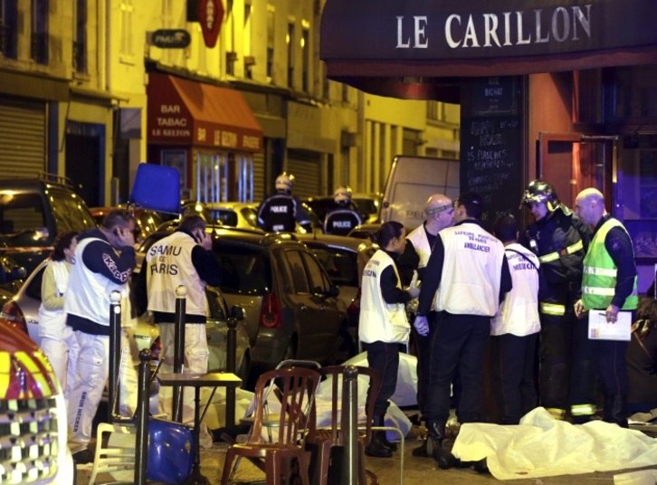 O restaurante Le Carrillion foi alvo da série de atentados simultâneos na capital francesa