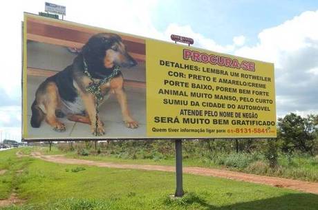 Outdoor pode ser visto em uma das vias mais movimentadas do DF