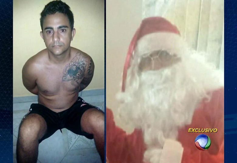 Finalmente foi revelada a identidade do homem que fez parte de um crime que chocou o Brasil. Vestido de Papai Noel, um rapaz conseguiu roubar um helicóptero. O Domingo Espetacular mostrou, na Reportagem da Semana, quem é o autor da ação, como o plano foi colocado em prática e mais detalhes da investigação+ VÍDEO: Falso Papai Noel é preso pela polícia; sumiço do helicóptero ainda é mistério+ Veja toda a programação da Record no R7 Play