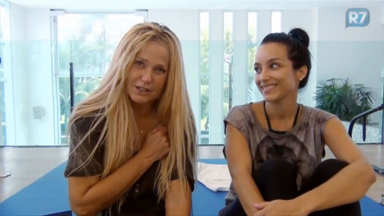 Xuxa já está ensaiando bastante e dando o melhor de si contra Ludmilla> Acesse o R7 Play e assista na íntegra a todos os programas da Record! Clique e experimente!