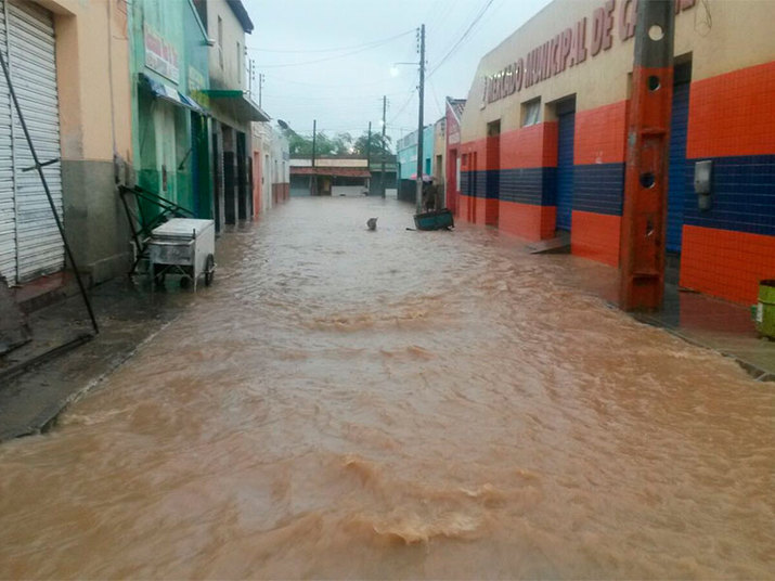 A situação fez com que o carnaval da cidade
fosse cancelado