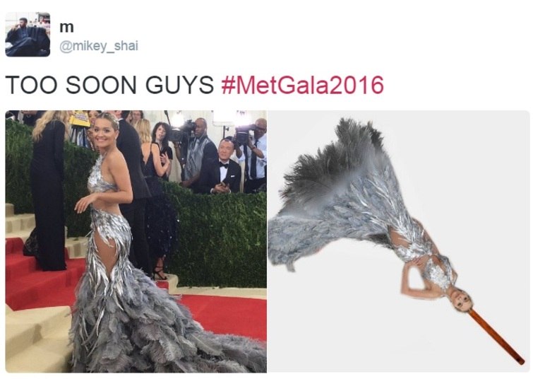 A Rita Ora virou um espanador na mão da galera da zoeira