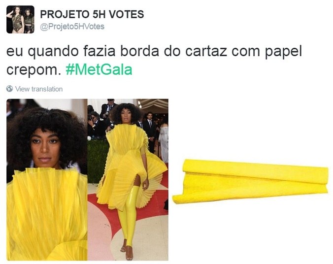 Aquele look que você pode fazer em casa se tiver cola e tesoura sem ponta