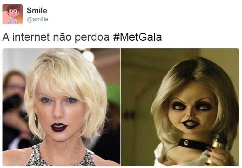 Aconteceu nesta segunda-feira (2) o chiquérrimo baile Met Gala, em Nova York, e todas as grandes estrelas marcaram presença com seus looks bafônicos. Como o tema da festa era tecnologia, os famosos ousaram e, claro, viraram meme nas redes sociais. Veja os melhores!