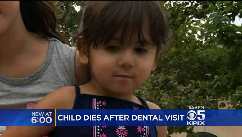 Funcionários do corpo de bombeiros tentaram reanimar a menina ainda na clínica odontológica, mas não tiveram sucesso 